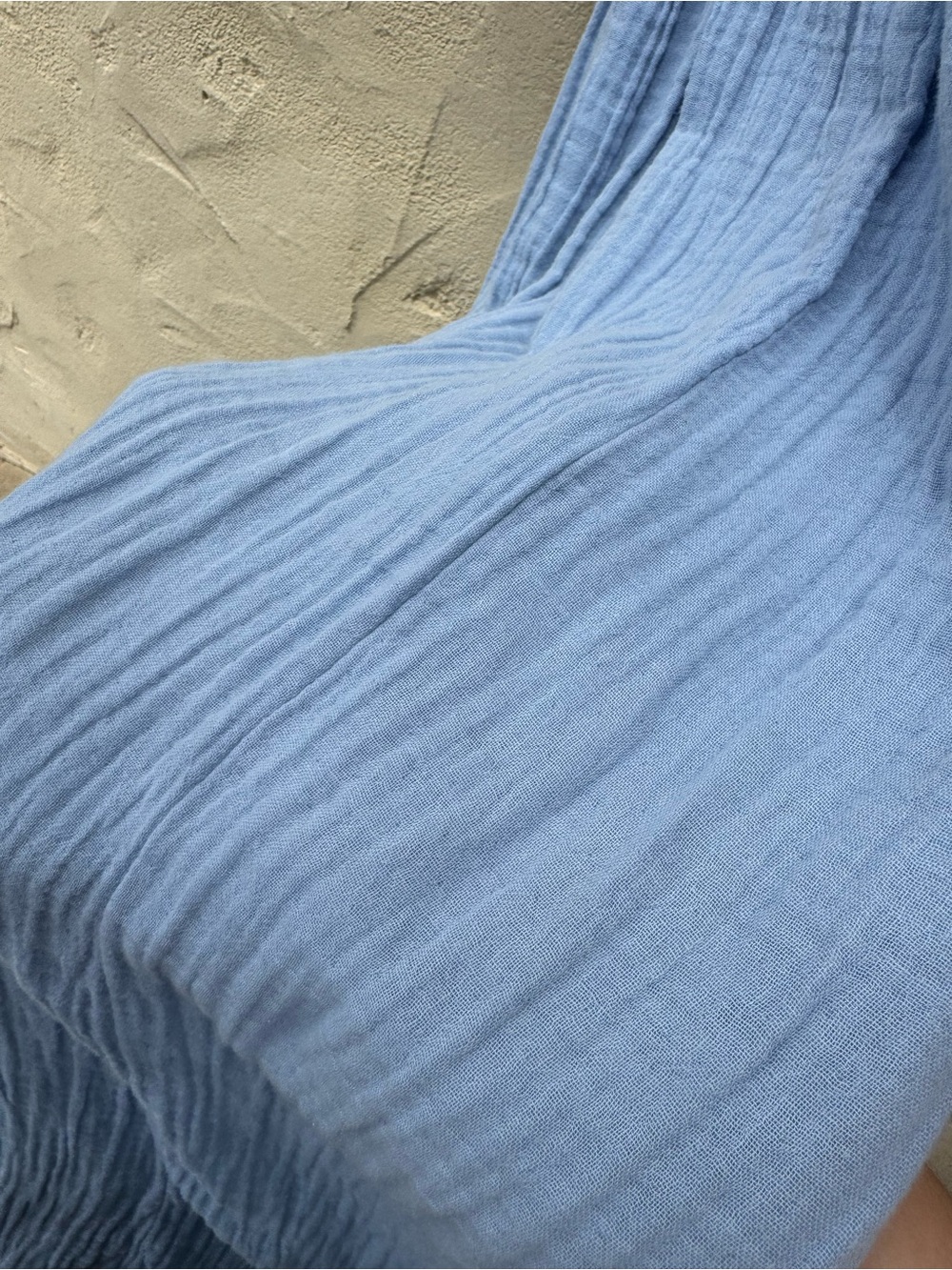 Aerie Blue Cotton Dress - Picture 3 of 5